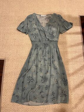 100% silk beautiful barely worn dress